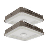 2 pack garage canopy lights 