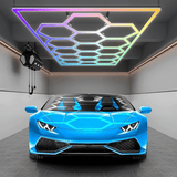 Hexagoon Lights for garage at switchtoled