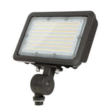 Outdoor flood light with LED panel on a white background, knuckle mount led flood light​