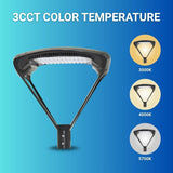 lamp post lights​ 3cct color temperature selectable at switchtoled