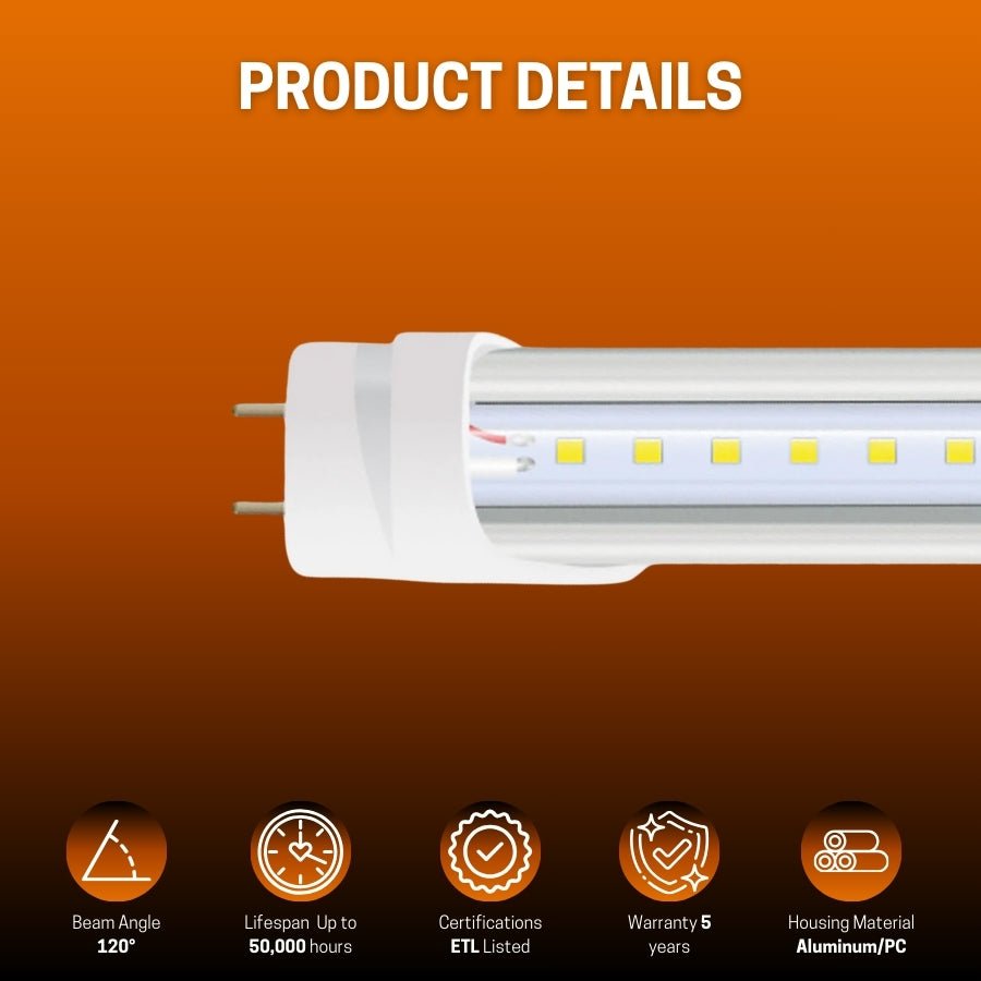 product details like angle, lifespan, warranty of led fluorescent tube light fixturesat switch to led 