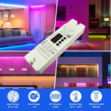 switchtoled led light strip controller product features like voltage, frequency, temperature 