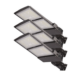 3 pack LED street lights on a white background
