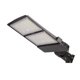 LED street light on a white background