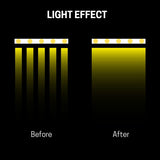 light effect for led strip light aluminum channel at switchtoled