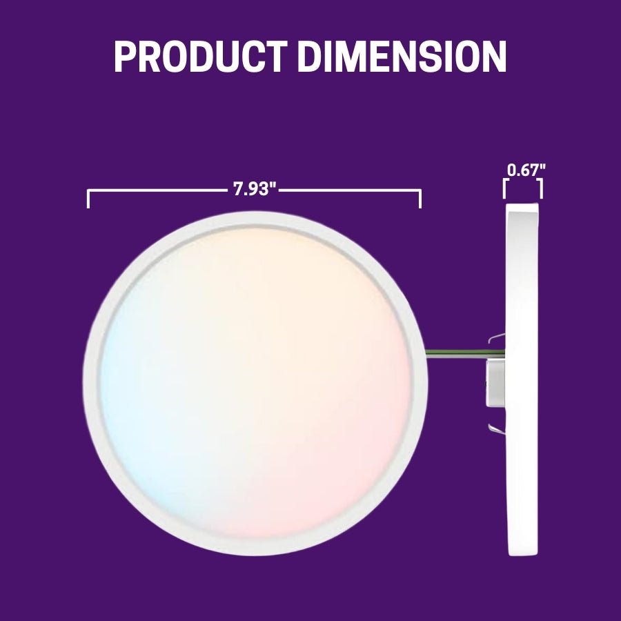 product dimension of led surface mount downlight at switchtoled 