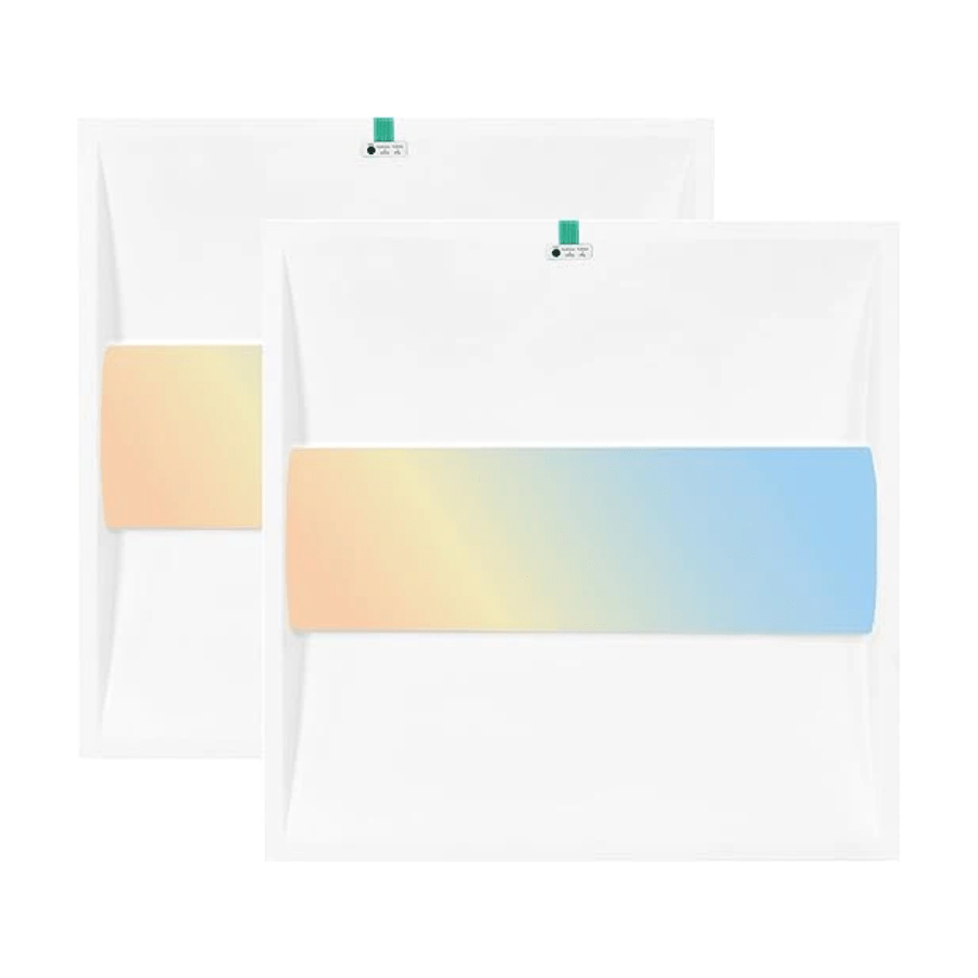 2 pack led troffer lights 2x2 at switchtoled