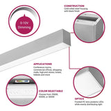 switchtoled linear ceiling light dimmable 