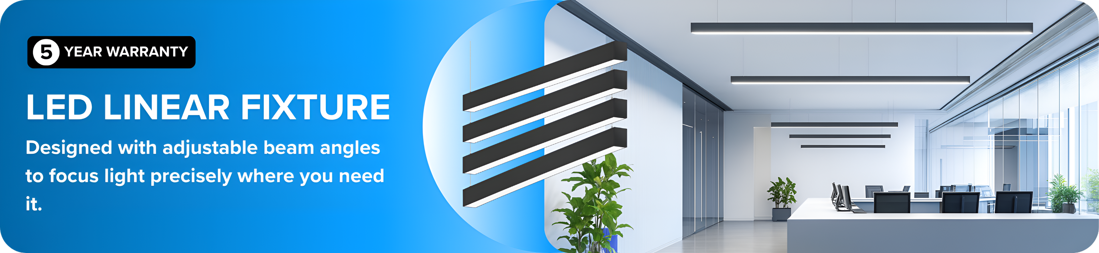 linear led fixture ceiling lights 