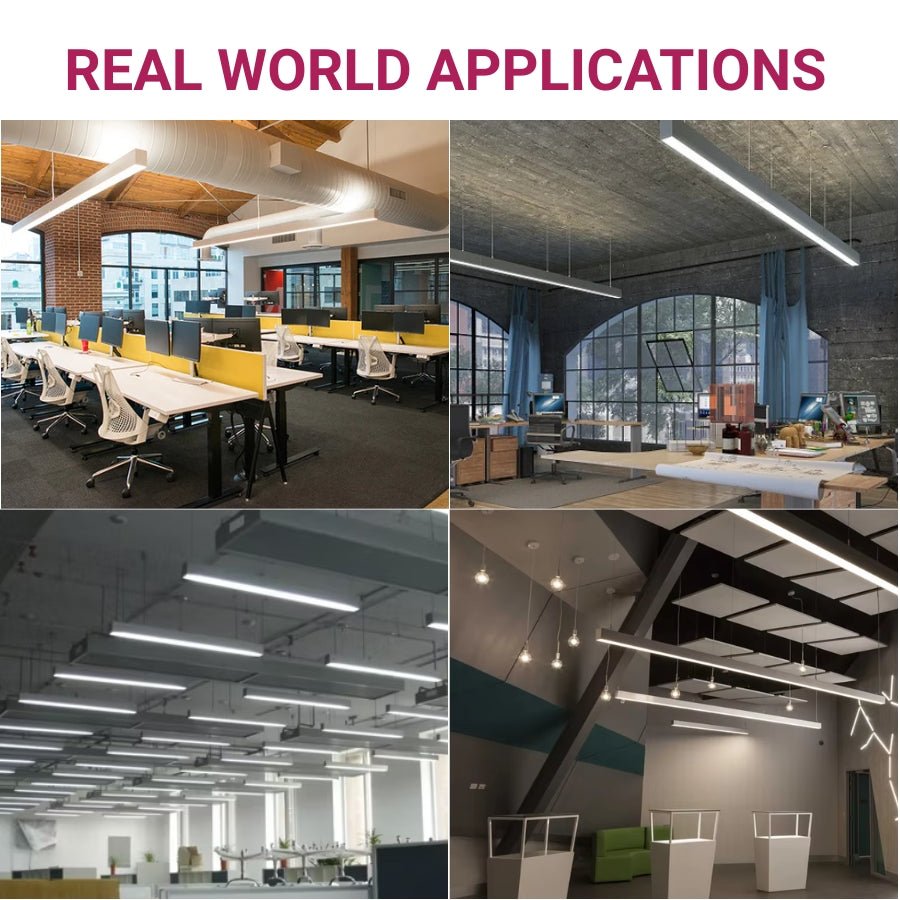 real world applications of linear light fixtures at switchtoled 