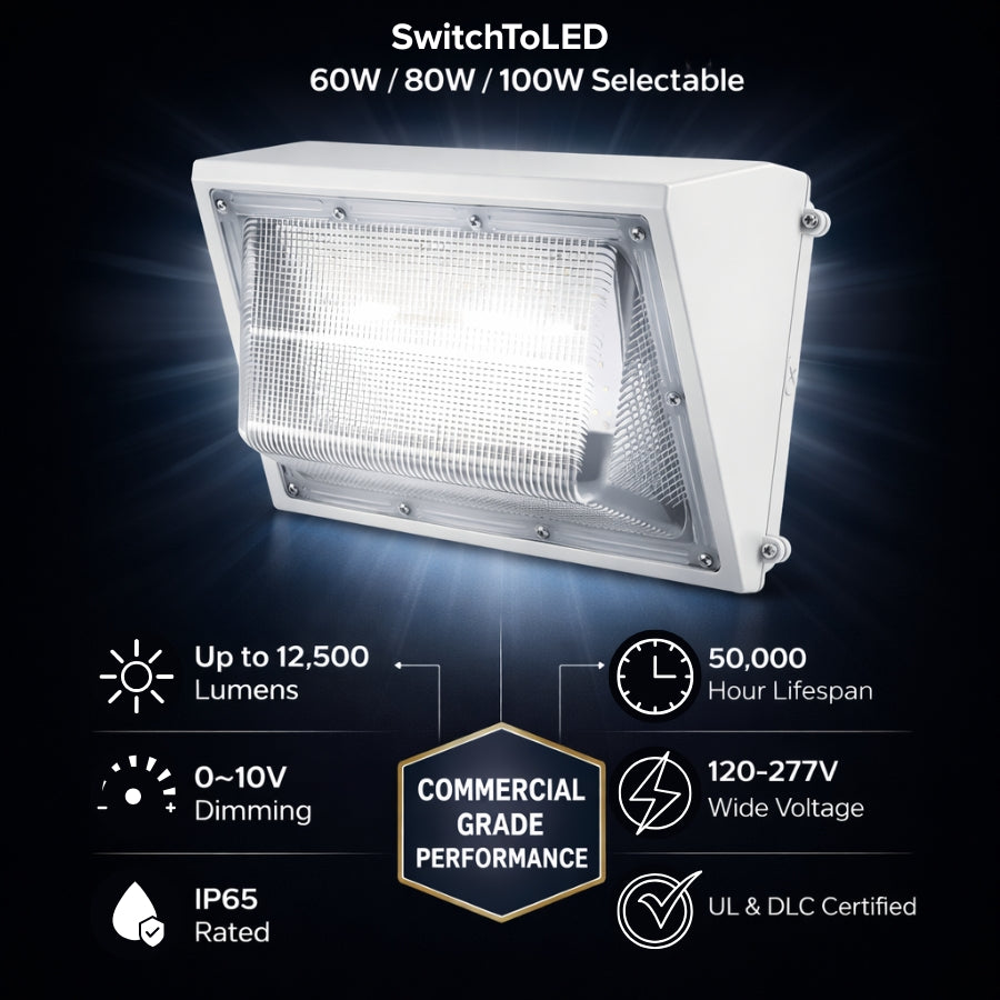 outdoor commercial led wall pack lights at switchtoled.com