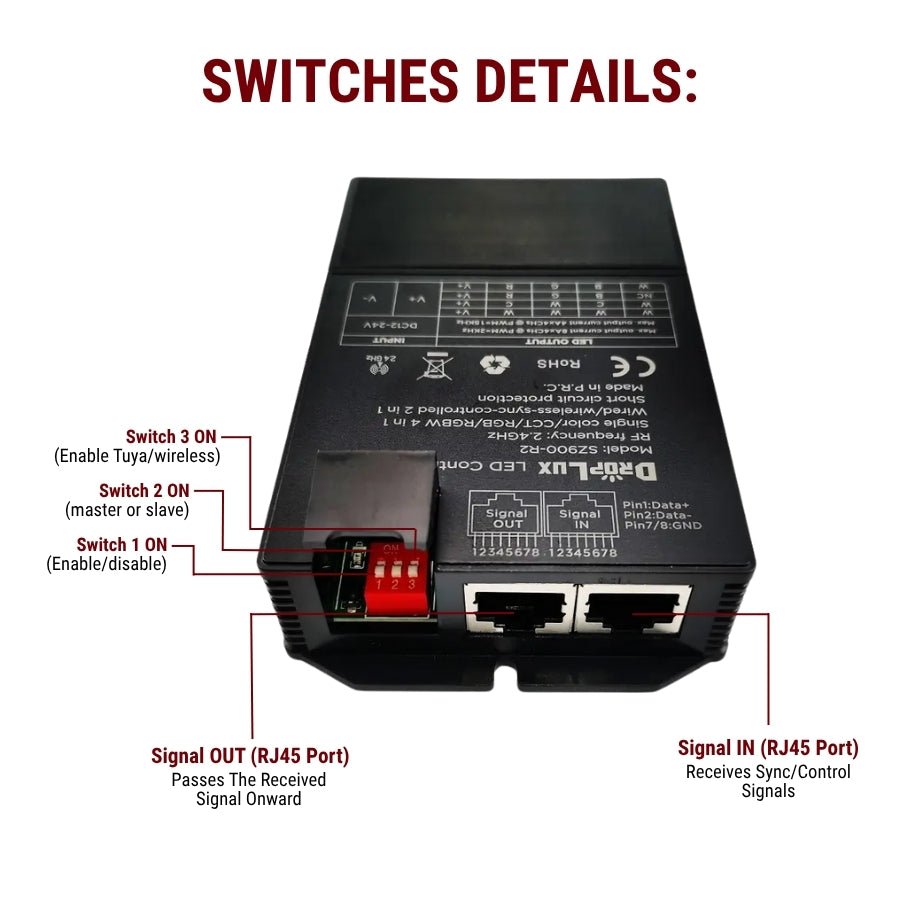 switches details of remote control led strip lights at switchtoled