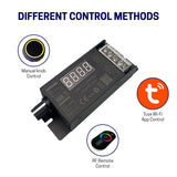 switchtoled rgb cct led controller with different control methods 