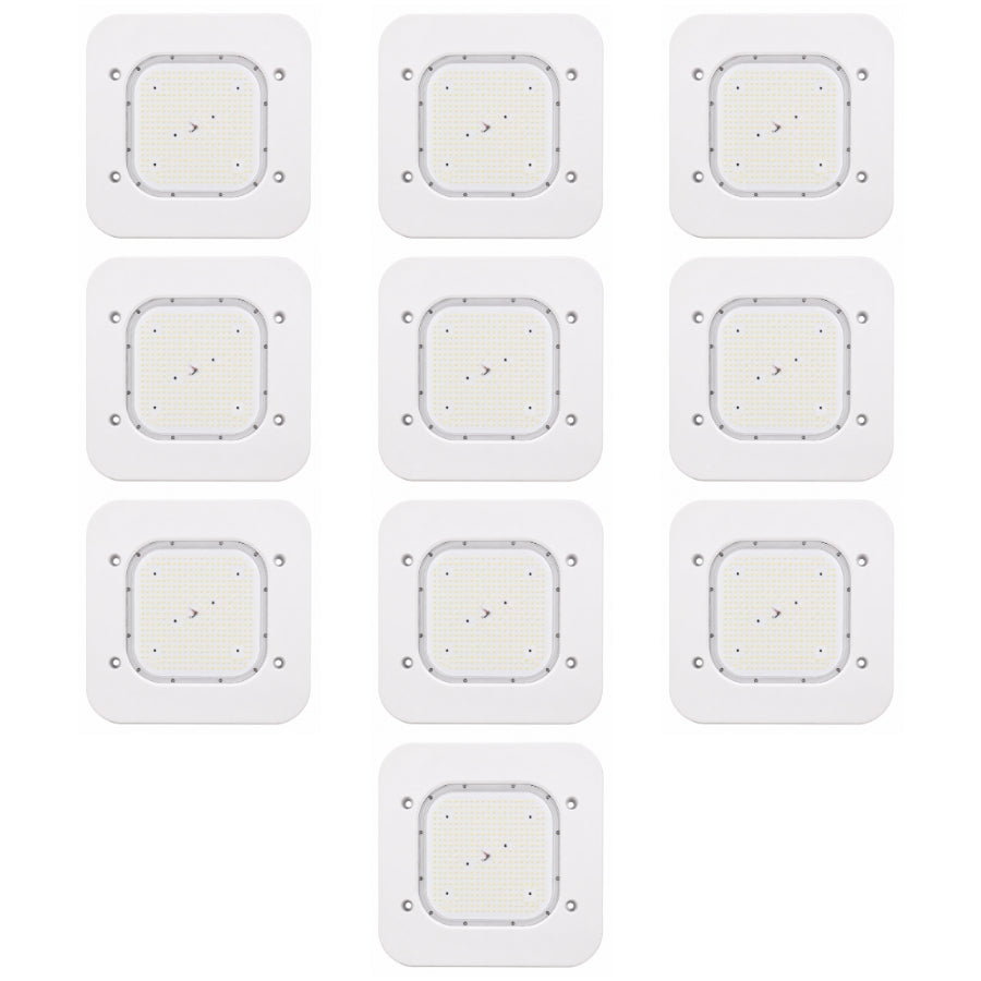 switchtoled 150w 10 pack canopy light led retrofit kit​ 