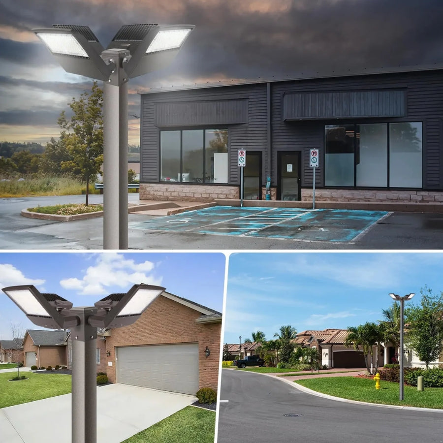 Collage of tenon mount adapter​ in various outdoor settings